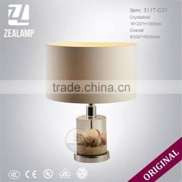 DIY Beach Shell Resin Luxury Unique Amber Table Lamps Modern Hotel Table Lamp Quality Choice photo-3