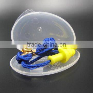 disposable travel swimming silcon ear plug with string