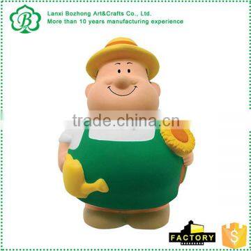 Promotional Gardener Bruce Stress Toy