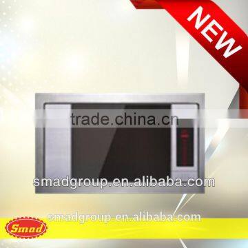 Elegant appearance domestic microwave oven with grill function