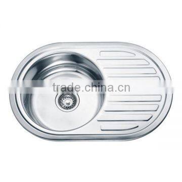 304 Cheaper Sink Single Bowl Sink/Household Sink/Sink With Drain Board