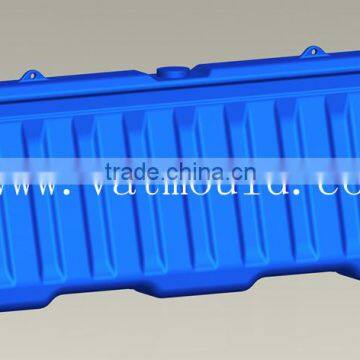 Blow Moulding Traffic Plastic Barrier,blow Moulded HDPE Road Barrier Blow Mould photo-3