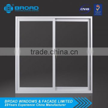 AS2047 standard Aluminum sliding glass doors with sigle hook lock