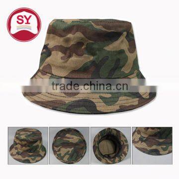 plain custom camo bucket hat wholesale