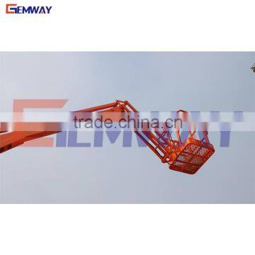 Top Rated Hydraulic Tow Behind Cherry Picker for Sale