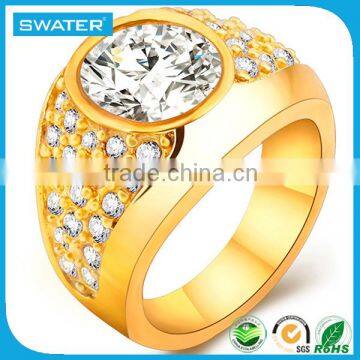 High Quality Diamond Design 18K Gold Ring