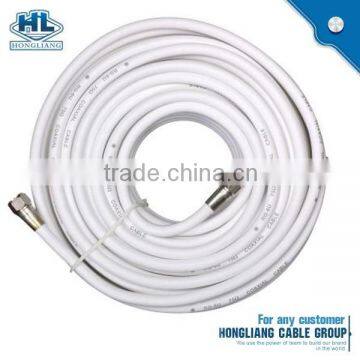 factory price 75ohm rg series 14AWG copper/CCS conductor PE/PVC jacket rg11 coaxial cable