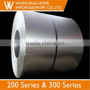 High Cooper J4 J1 Bright Annealed Coil 304 Stainless Steel Manufacturer price