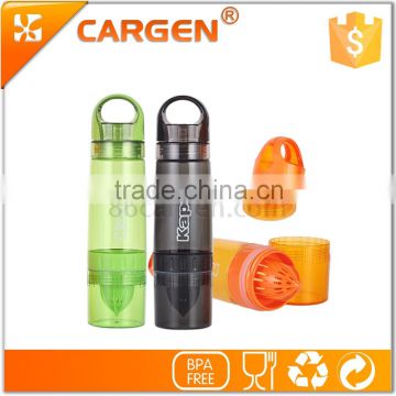 Lemon squeezer 730ml plastic fruit juice drinking bottle