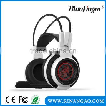 Unique Design LED Stereo Wired Gaming computer headphone