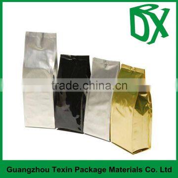 High Quality premium custom printed foil bag for green coffee bean packing