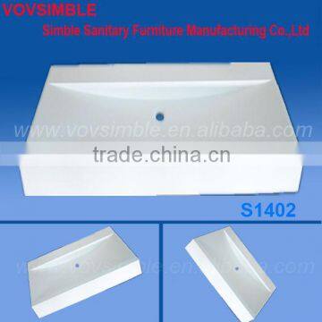 SIMBLE Gel Coated Cultured Marble Washing Sink