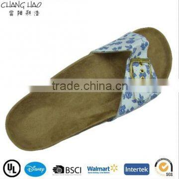 (CSL-730) New product women cork slipper lady fashion shoe