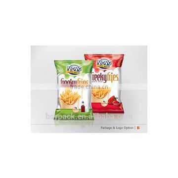 custom plastic flexile packaging laminated material snack bag