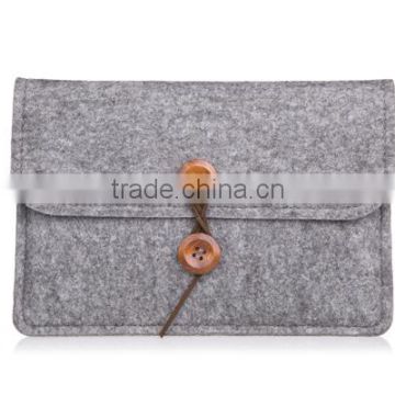 wooden felt bag for tablet pad and tablet mini pad bag