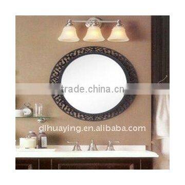 Chrome Framed Silve Bath Mirror