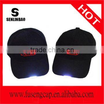 2016 outdoor hiking wholesale Led baseball cap/flashing cap