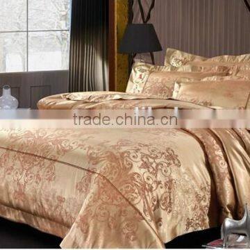 100% cotton satin jacquard British Royal Bedding set