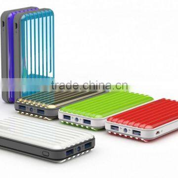 luggage large capacity power bank with LED TORCH