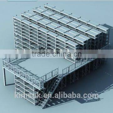 Multi Levels Banner Storage Mezzanine Rack photo-2