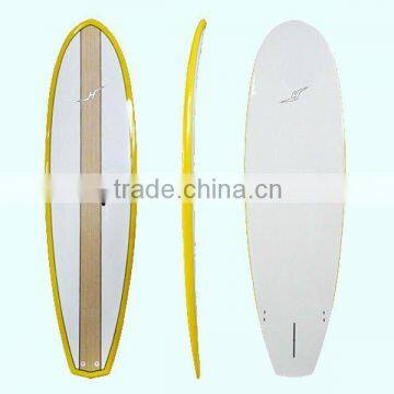 Epoxy wood sup stand up paddle board