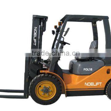 Exellent 1.0-1.8T gasoline forklift truck with seated operation