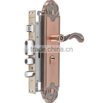 High quality red bronze door handle China factory