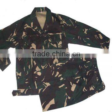 China wholesale thick workwear uniform fabric/camouflage