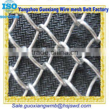 Metal dutch weave wire mesh spiral conveyor heating belt