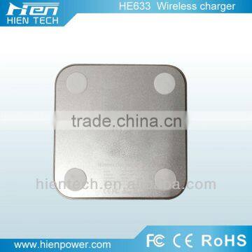 2016 New Product Qi Compatible Wireless Charger for Iphone 6 and Samsung Smart Phone photo-5