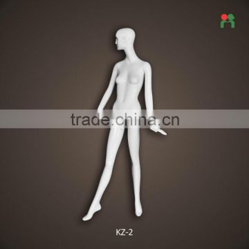 2015 fashion new fiberglass female linen mannequin KZ-2