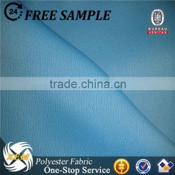 New arrival weft-spandex crepe stain chiffon fabric