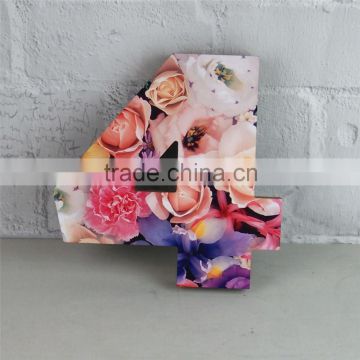 sublimation numbers,sublimation wooden letter plate