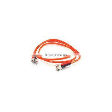 4m ST-ST 50/125 OM2 Duplex Multimode PVC Fiber Optic Cable