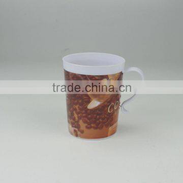 Plastic coffer cup