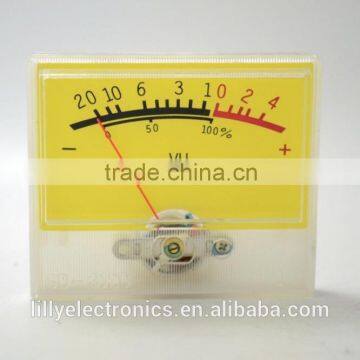 Panel Meter SD-312C 55x47mm VU -20~+4dB DCR=630 ohm If=500uA SD FlashStar