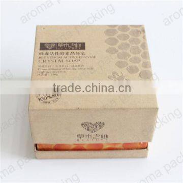 Luxury Cardboard Soap Packaging Box for Wholesale photo-2