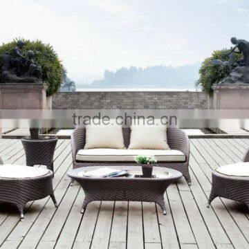 patio sofa set with ottoman