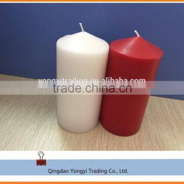 pillar church candles; paraffin wax candles; religious candles