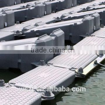 Solar floating dock/specai shape floats for floating solar system