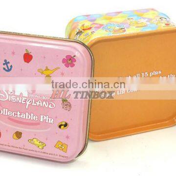 Custom Printing Metal Square Small Tin Box