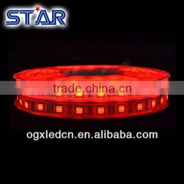 RED LED Tape 12V 5050 60led/m 72w IP65 drip silicon Outdoor Decoration Light