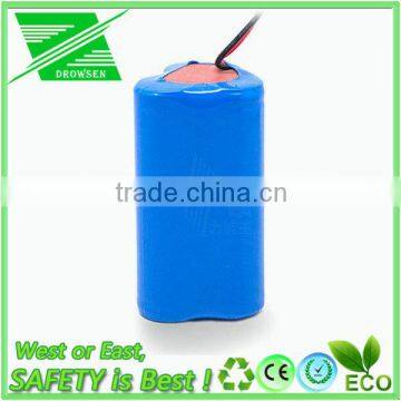 3S1P 1C Discharging 12v 2ah 18650 Li-ion Battery