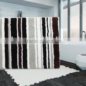 Polyester anti-slip floor mat area rug