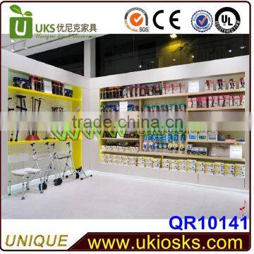 Indoor and Outdoor Retail Kiosk Furniture Antique Solid Wood oak furniture/Cabinet/Display/Showcase