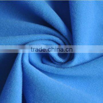 100% polyester loop velvet brushed for baby toy
