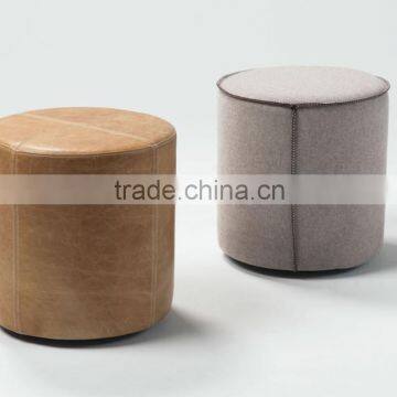 customized leather simple style storage ottoman furniture cheap price OT4028