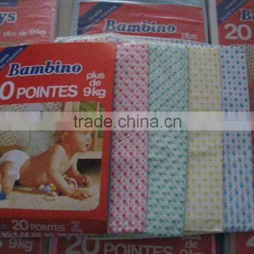 African Plain Bambino Baby Diapers /paper for diaper for adult and baby /Printed Bambino Baby Diapers 2015 African Baby diaper