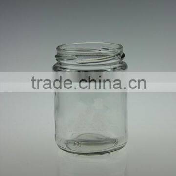 225ML TWIST OFF LID EMPTY JAM GLASS JAR