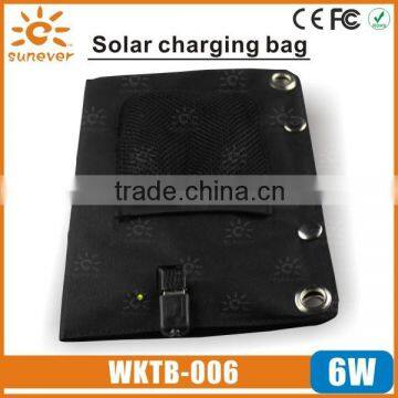 solar power bag in usb travel charger for iphone laptop